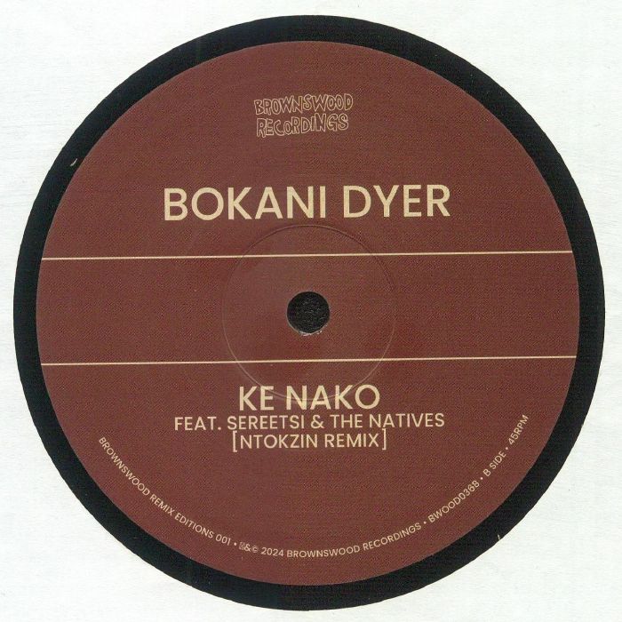 Bokani DYER - Brownswood Remix Editions 001