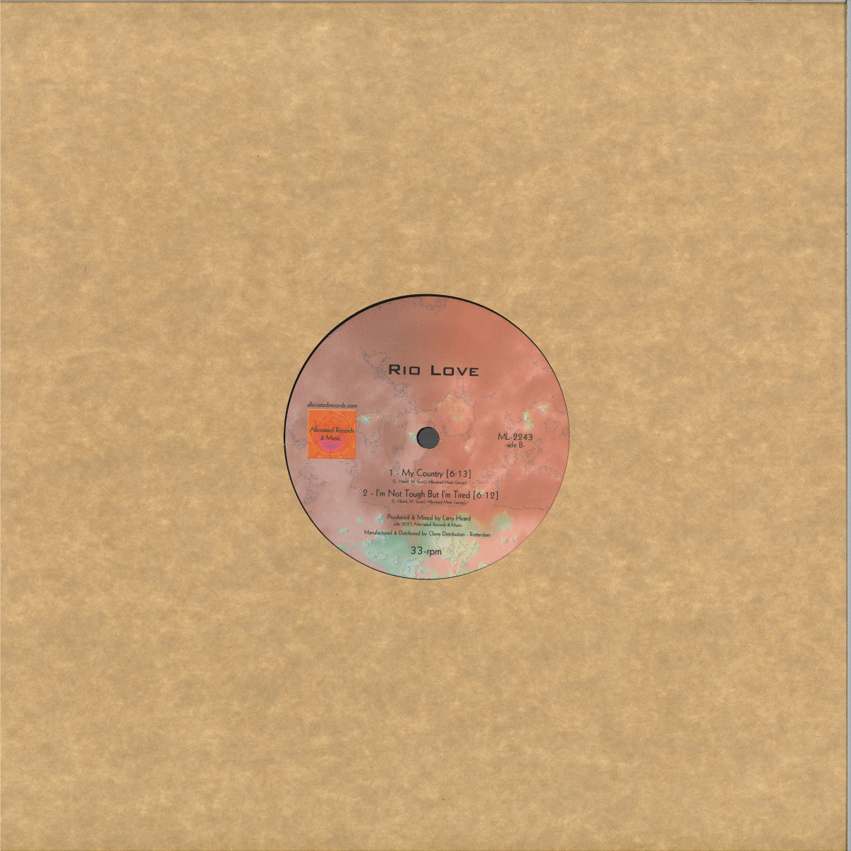 Piccolo JT - Rio Love EP