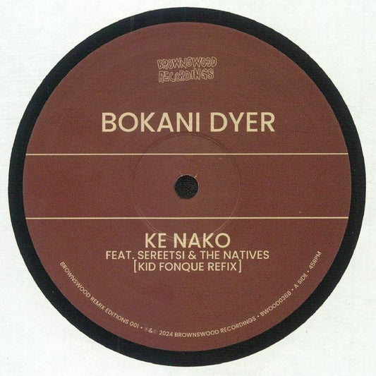 Bokani DYER - Brownswood Remix Editions 001